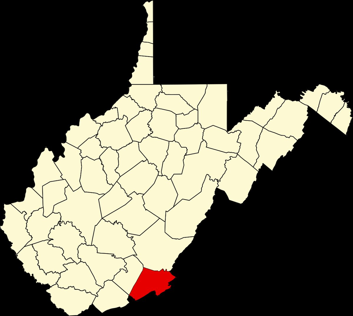 Monroe, NC - Monroe County, West Virginia – Boarische Wikipedia